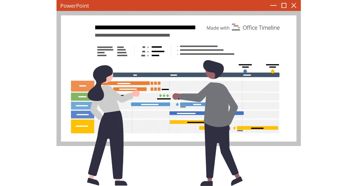 Make roadmaps for free in PowerPoint