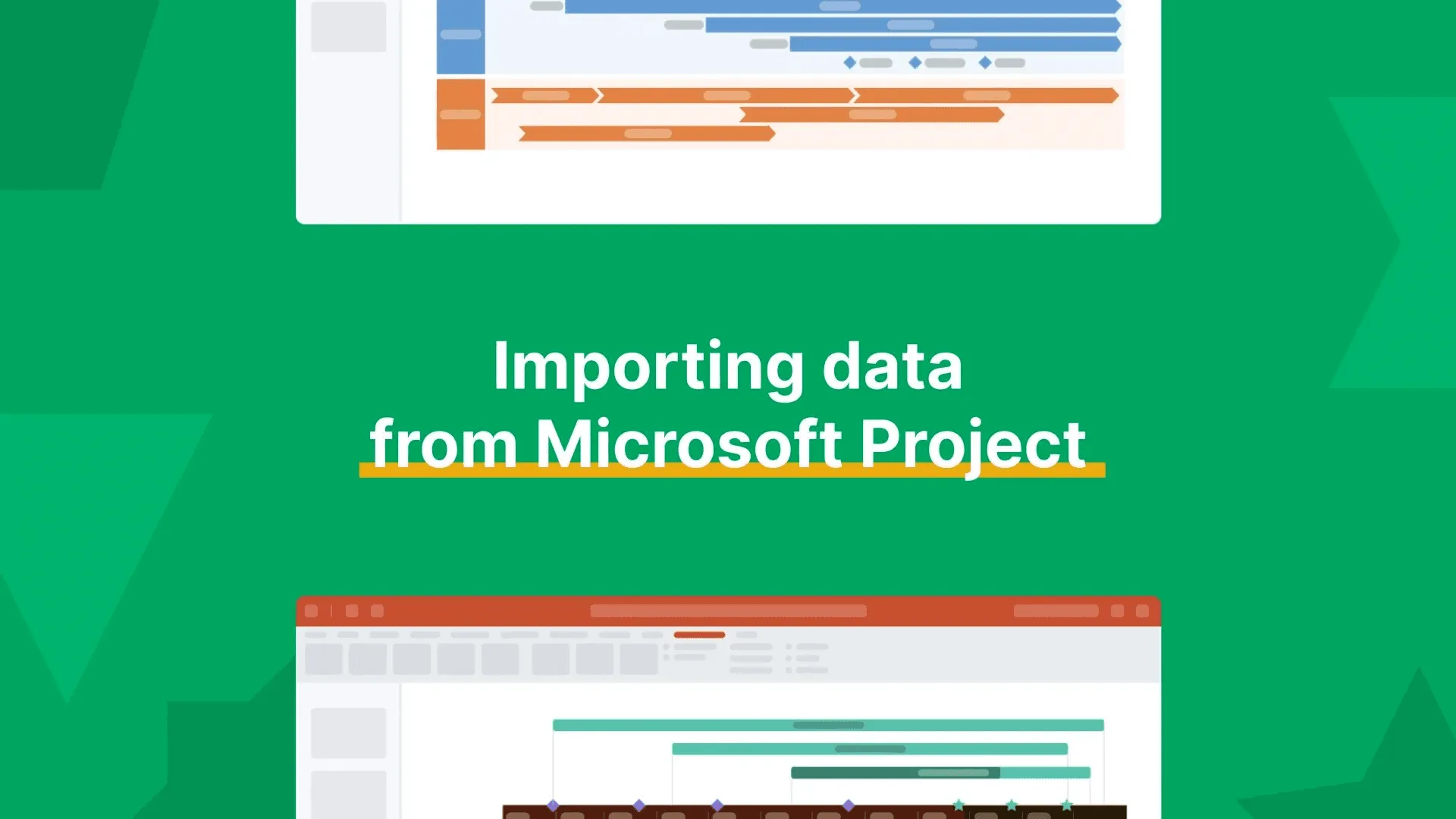 Video showing how to import data from MS Project into Office Timeline