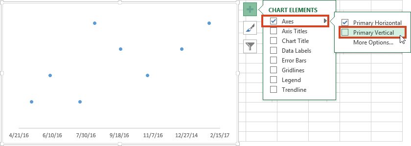 Chart Elements List Excel