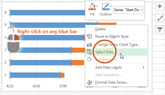 Gantt Bar Chart In Excel