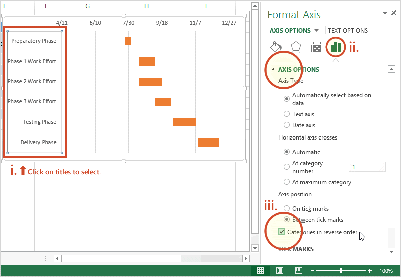 Automated Gantt Chart Excel Template