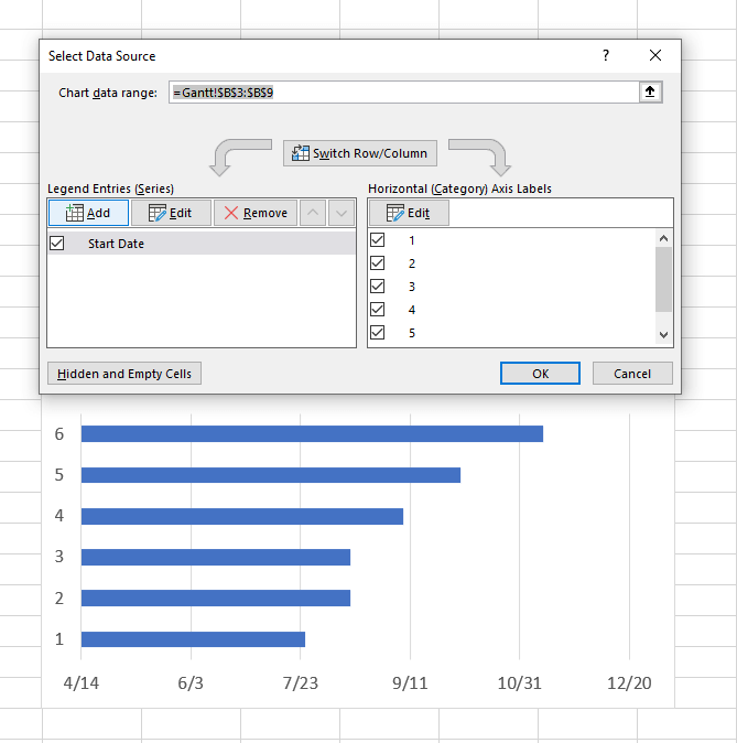 best gantt chart excel