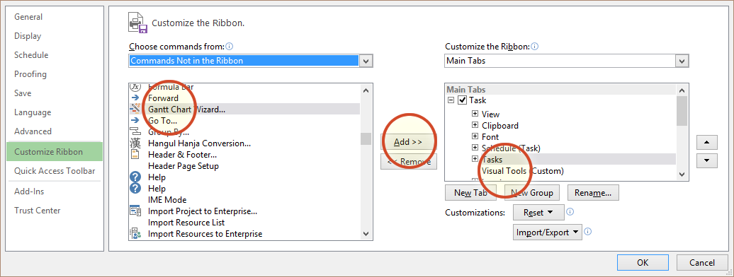 Ms Project Gantt Chart Wizard