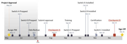 MS Project Timeline Tutorial + Free Template + Export to PPT