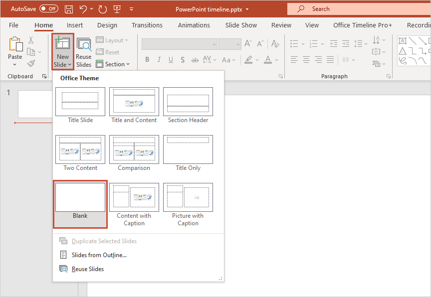 office timeline powerpoint add-in