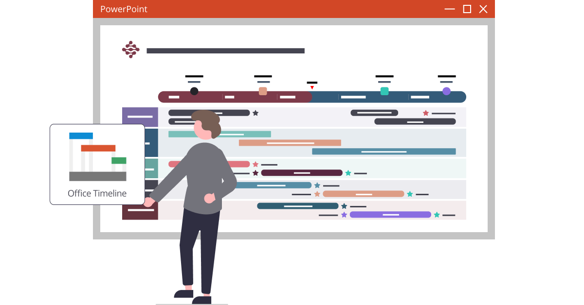 Roadmap-tool voor projectpresentaties