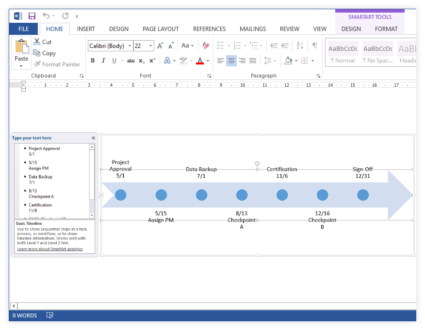 Great How To Draw A Roadmap In Microsoft Word Milestone Timeline Excel