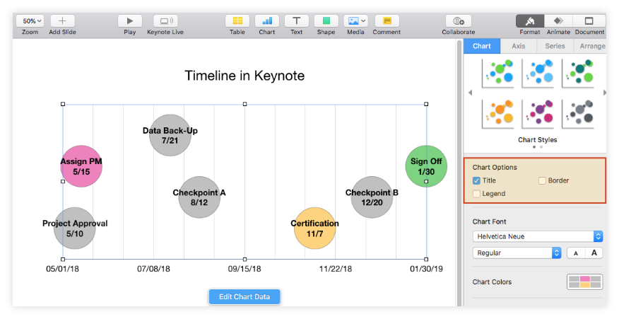 How to Make a Timeline in Keynote for Mac + Free Template