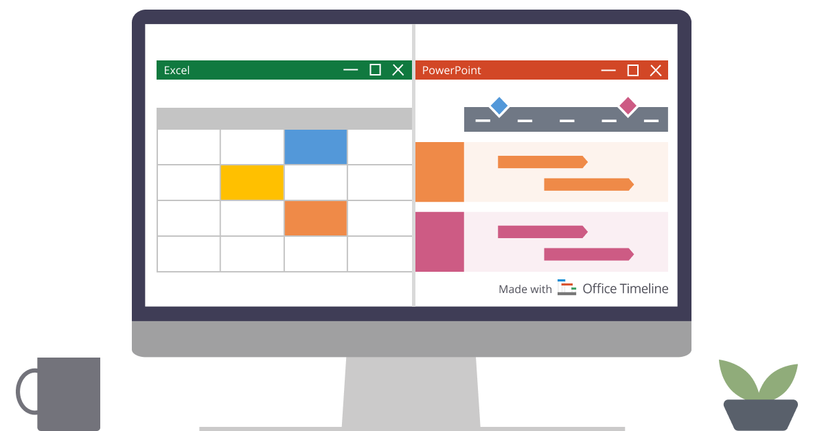 Maak roadmaps met gratis Excel- en PowerPoint-sjablonen