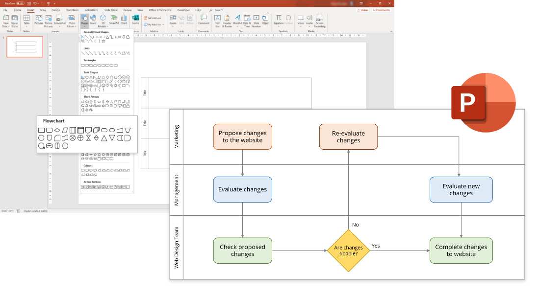 Swimlane Diagramm Tutorials